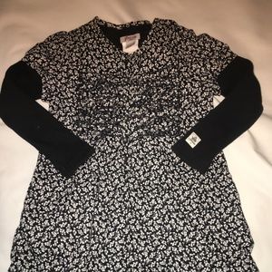 FLORIANE Girls Long Sleeve Floral Dress 5
